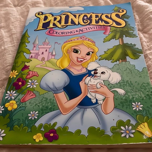 Toys Princess Coloring And Activities Coloring Book Poshmark